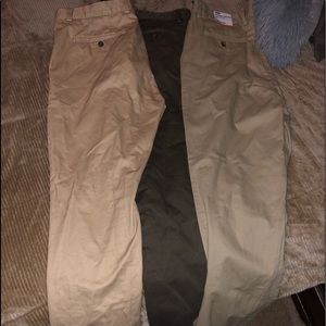 3 pairs of men’s dress pants 36 x 30